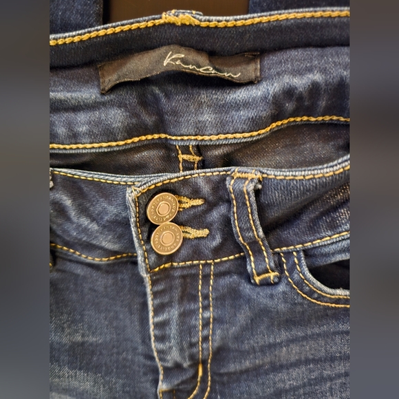 Kancan Double Button Front, women's size 26/5 - Picture 11 of 12